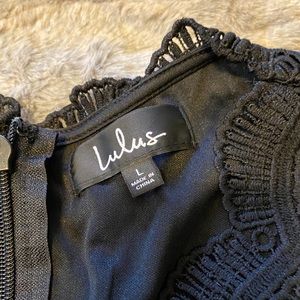 Brand new black Lulus dress
